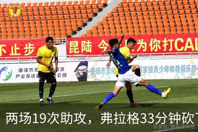两场19次助攻，弗拉格33分钟砍下23分准三双