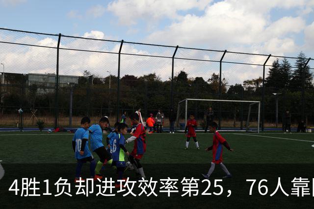4胜1负却进攻效率第25，76人靠防守效率第3撑住开局